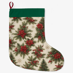 Evergreen Christmas Charm Christmas Stocking