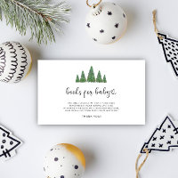 Evergreen Christmas snow books for baby