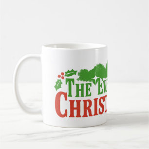 Evergreen Christmas Tree Title Coffee Mug