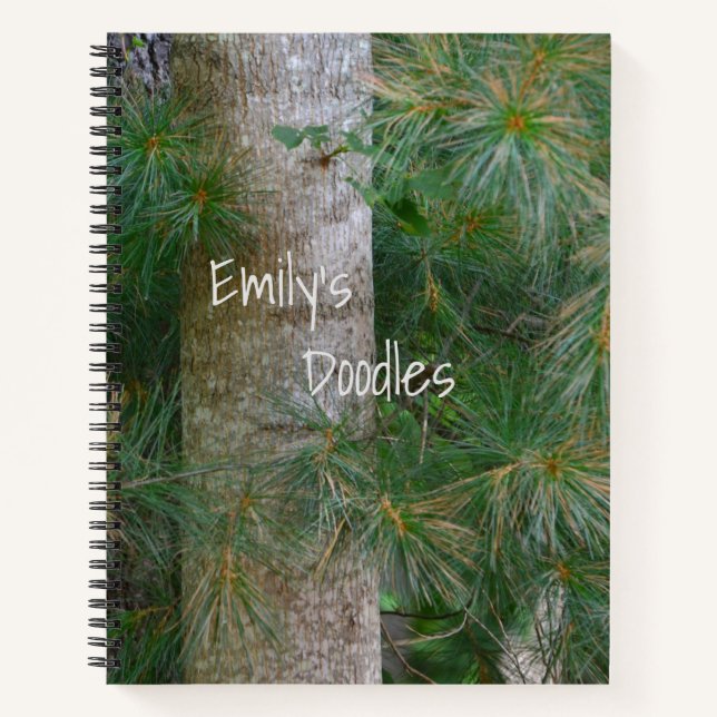 Evergreen Doodle Notebook (Front)