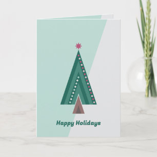 Evergreen Elegance Tree Card