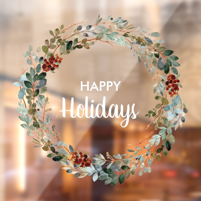 Evergreen Eucalyptus Floral Wreath (Sheet 2)