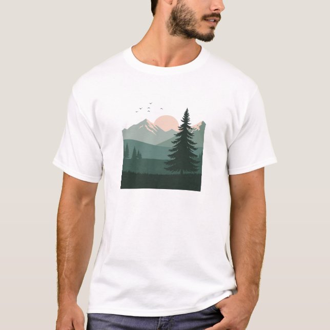 EVERGREEN FINE ART T-Shirt (Front)