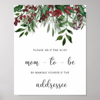 Evergreen Help the Busy Mum Address an envelope