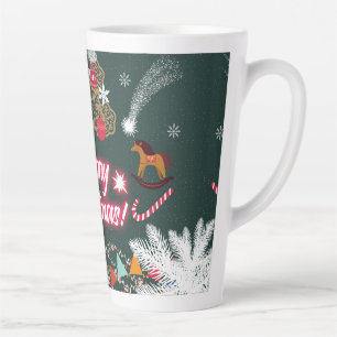 Evergreen Joy of Christmas Latte Mug