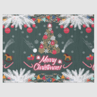 Evergreen Joy of Christmas Tissue Paper