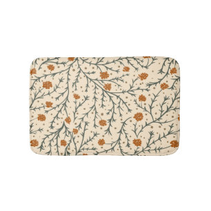 Evergreen Kisses Under the Mistletoe Bath Mat
