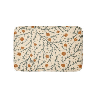 Evergreen Kisses Under the Mistletoe Bath Mat