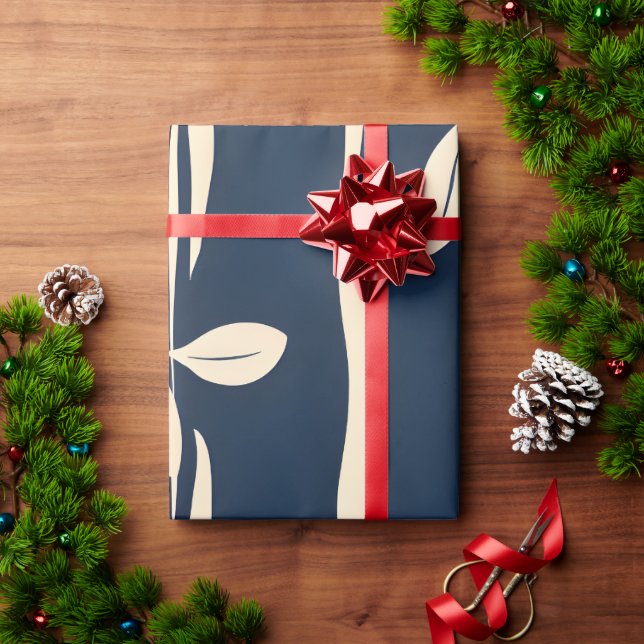 Evergreen Leaf Wrapping Paper (Holiday Gift)
