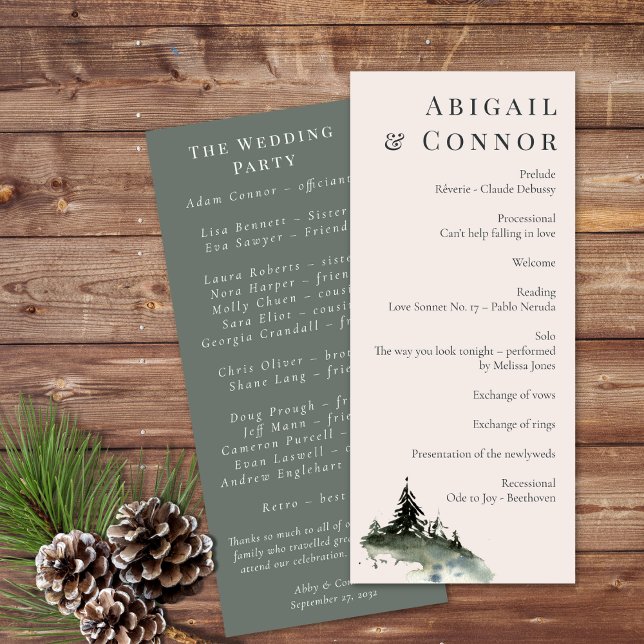 Evergreen Mountain Mist Rustic Winter White Grey Programme (Creator Uploaded)