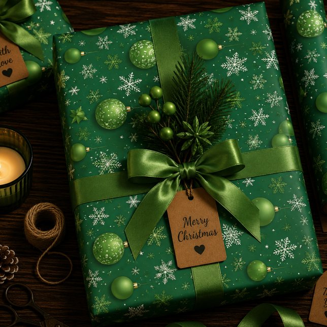 Evergreen Noel Wrapping Paper Sheet (Creator Uploaded)