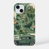 Evergreen Phone Case - Nature and Retro Design