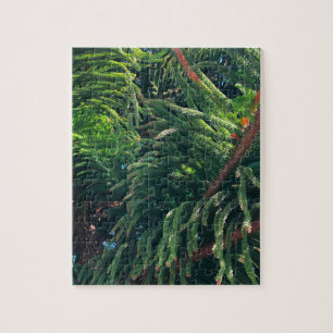 Evergreen pine-tree conifer jigsaw puzzle
