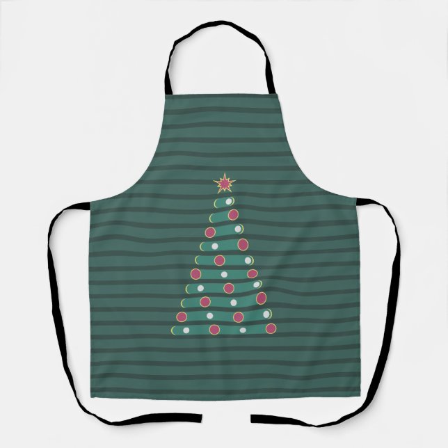 Evergreen Rhythm Apron (Front)