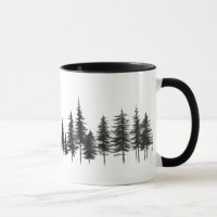 "Evergreen Serenity Mug"