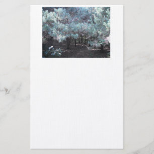 Evergreen Serenity Stationery