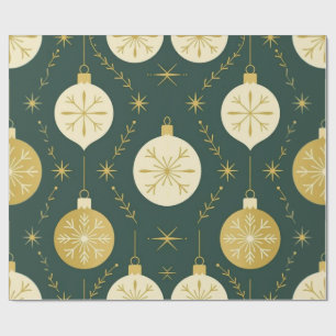 Evergreen Sparkles Wrapping Paper