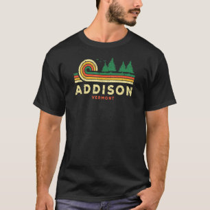 Evergreen Sunset Addison Forest Vermont Woods Natu T-Shirt