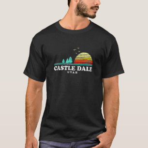 Evergreen Sunset Castle Dale Forest Utah Woods Cam T-Shirt