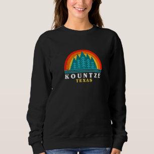 Evergreen Sunset Kountze Forest Texas Woods Nature Sweatshirt