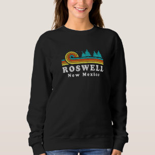 Evergreen Sunset Roswell Forest New Mexico Woods 1 Sweatshirt