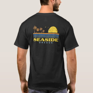 Evergreen Sunset Seaside Beach Oregon Beach Bum T-Shirt