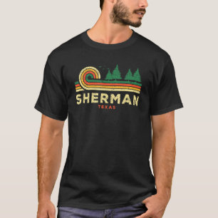 Evergreen Sunset Sherman Forest Texas Woods Nature T-Shirt