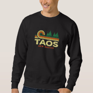 Evergreen Sunset Taos Forest New Mexico Woods Natu Sweatshirt