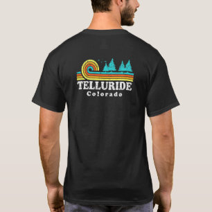 Evergreen Sunset Telluride Forest Colorado Woods T-Shirt