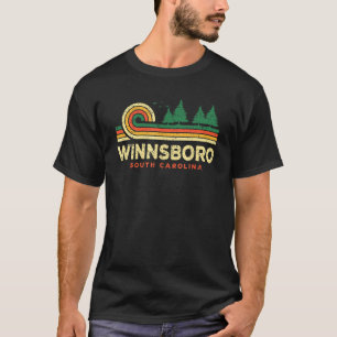 Evergreen Sunset Winnsboro Forest South Carolina W T-Shirt