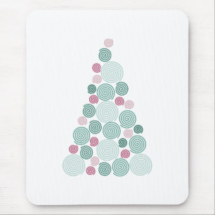 Evergreen Swirl Mouse Pad