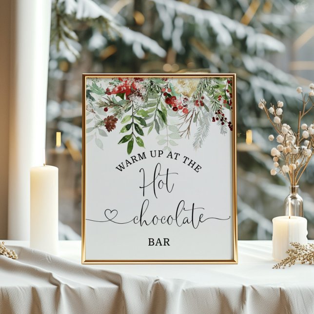 Evergreen Warm up at the Hot Chocolate bar  Poster (Creator Uploaded)