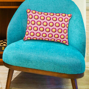 Everlasting Flower Seamless Pattern on Decorative Cushion