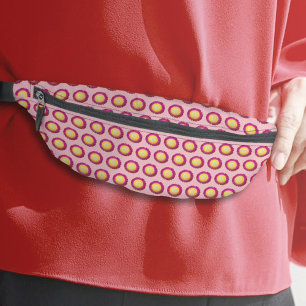 Everlasting Flower Seamless Pattern on Fanny Pack