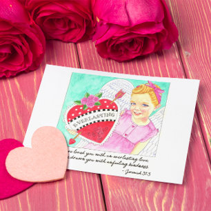 Everlasting Love Inspirational Postcard