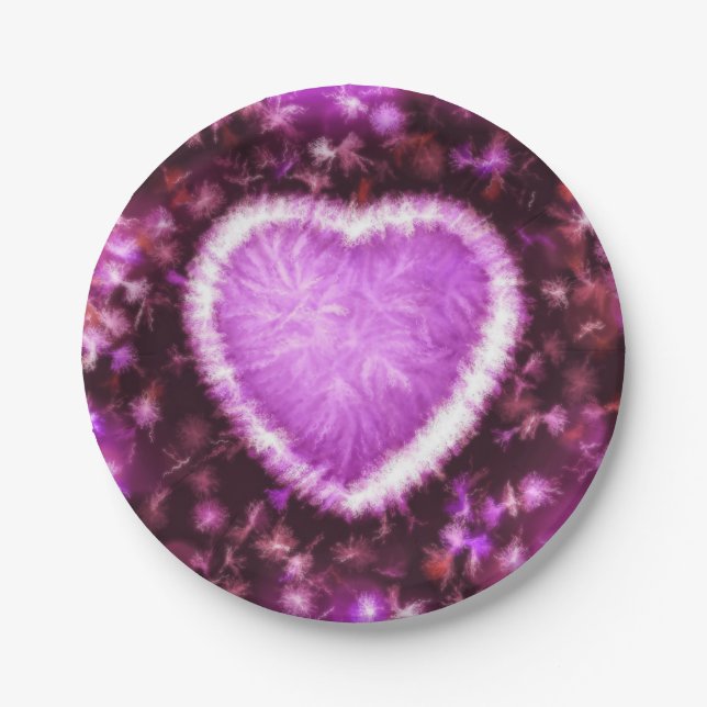 Everlasting Love Paper Plate (Front)