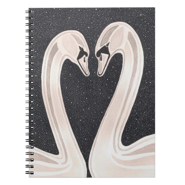 Everlasting Love Spiral Notebook (Front)