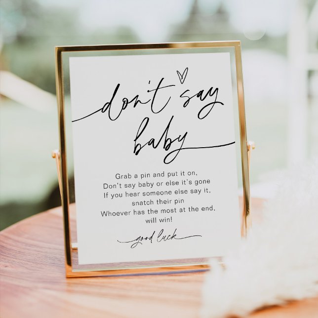 EVERLEIGH Don't Say Baby Sign (Creator Uploaded)