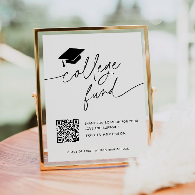 EVERLEIGH Gradutaion College Fund Venmo Sign (Creator Uploaded)