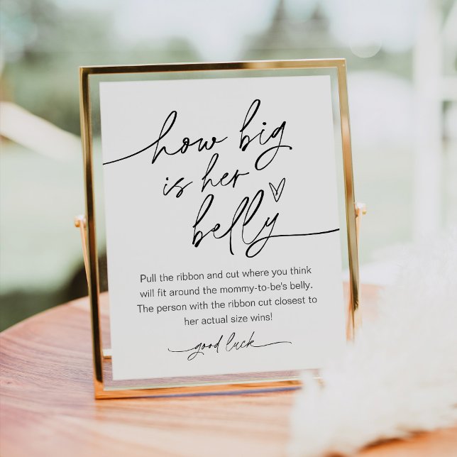 EVERLEIGH How Big Is Her Belly Sign (Creator Uploaded)