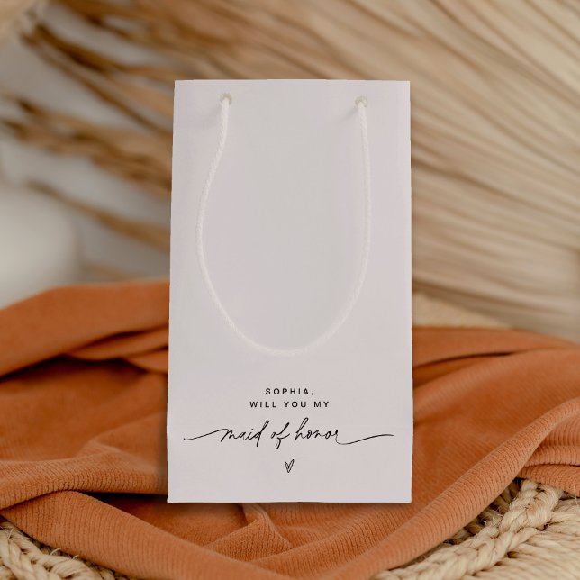 EVERLEIGH Minimalist Maid of Honour Gift Bag (Creator Uploaded)