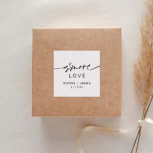 EVERLEIGH S'more Love Favour Sticker