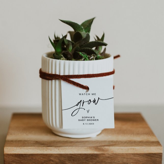 EVERLEIGH Watch Me Grow Plant Favour Tag (Creator Uploaded)