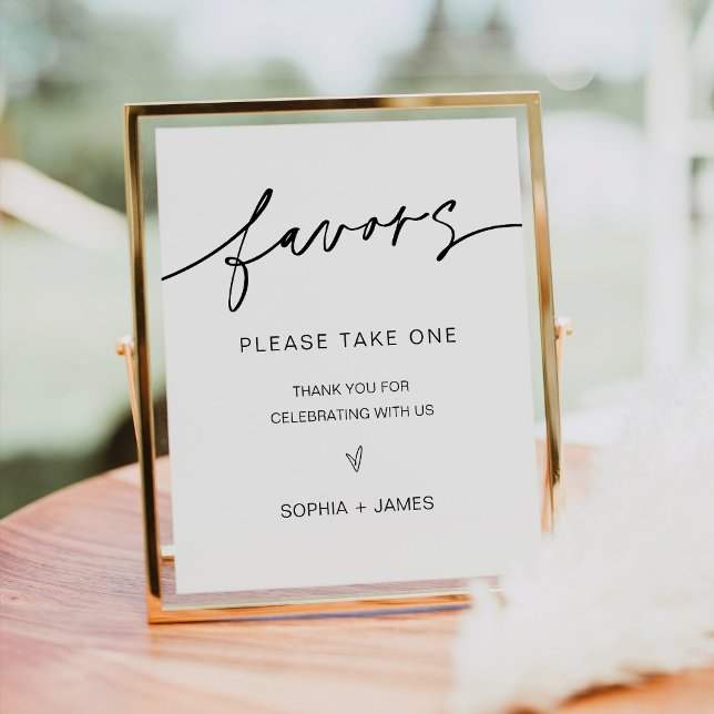 EVERLEIGH Wedding Favours Sign (Creator Uploaded)