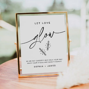 EVERLEIGH Wedding Glow Stick Sign
