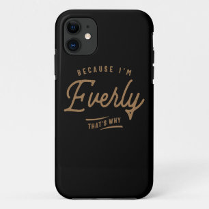 Everly Name Personalised Birthday Name Everly Case-Mate iPhone Case