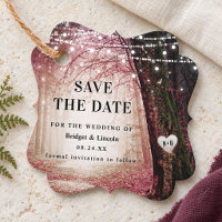 Evermore Enchanted Forest Save The Date with Photo