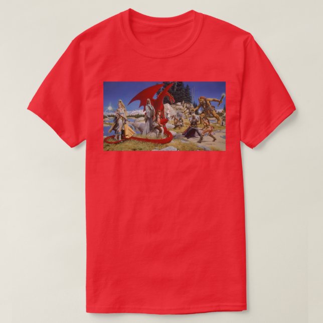 Everquest Main Art T-Shirt (Design Front)