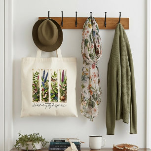 Everthing beautiful in His time botanical Tote Bag