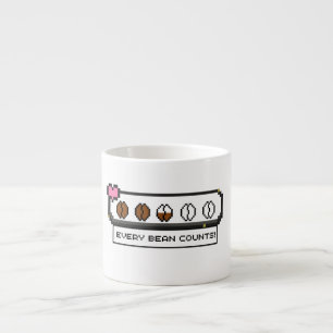 Every Bean Counts Espresso Cup